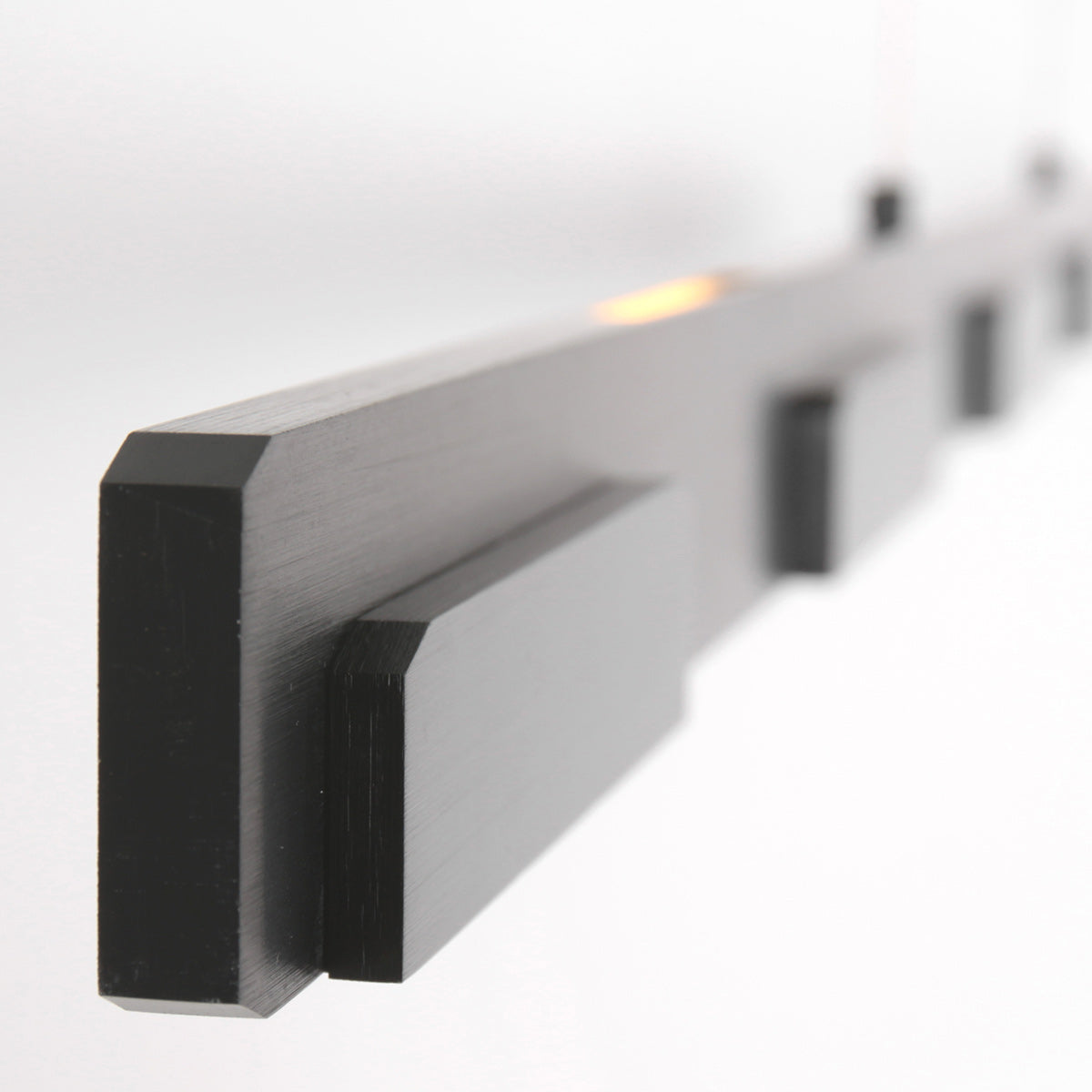 Hanglamp Bloc 3296ZW zwart met kabellift