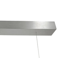 Hanglamp Bloc 3297ST Staal met kabellift