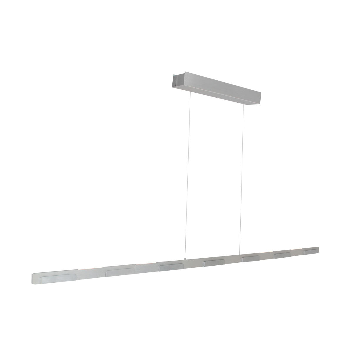 Hanglamp Bloc 3297ST Staal met kabellift