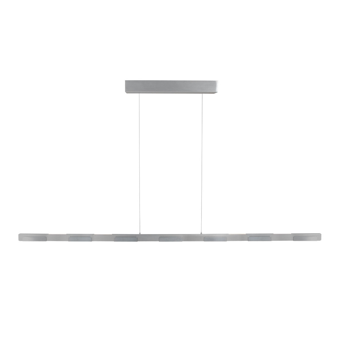 Hanglamp Bloc 3297ST Staal met kabellift
