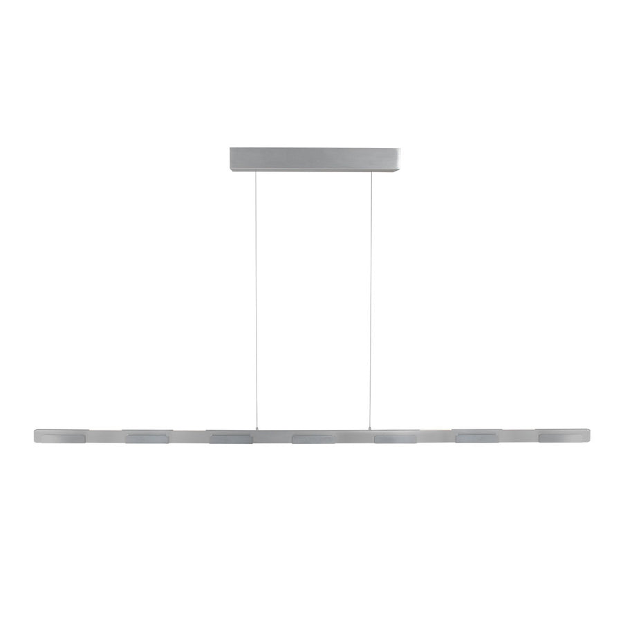 Hanglamp Bloc 3297ST Staal met kabellift