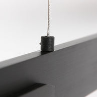 Hanglamp Bloc 3297ZW zwart met kabellift