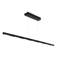 Hanglamp Bloc 3297ZW zwart met kabellift