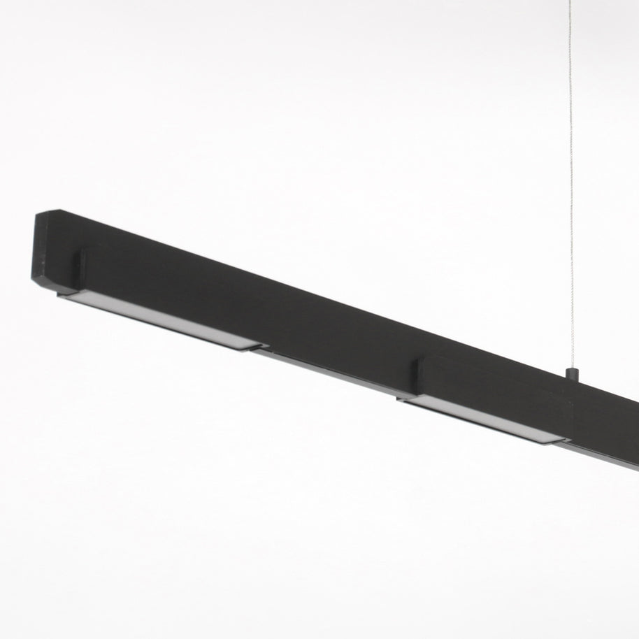 Hanglamp Bloc 3297ZW zwart met kabellift