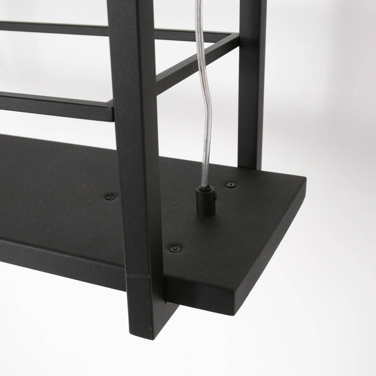 Hanglamp Tor 3298ZW – zwarte designlamp met plateau en LED