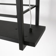 Hanglamp Tor 3298ZW – zwarte designlamp met plateau en LED