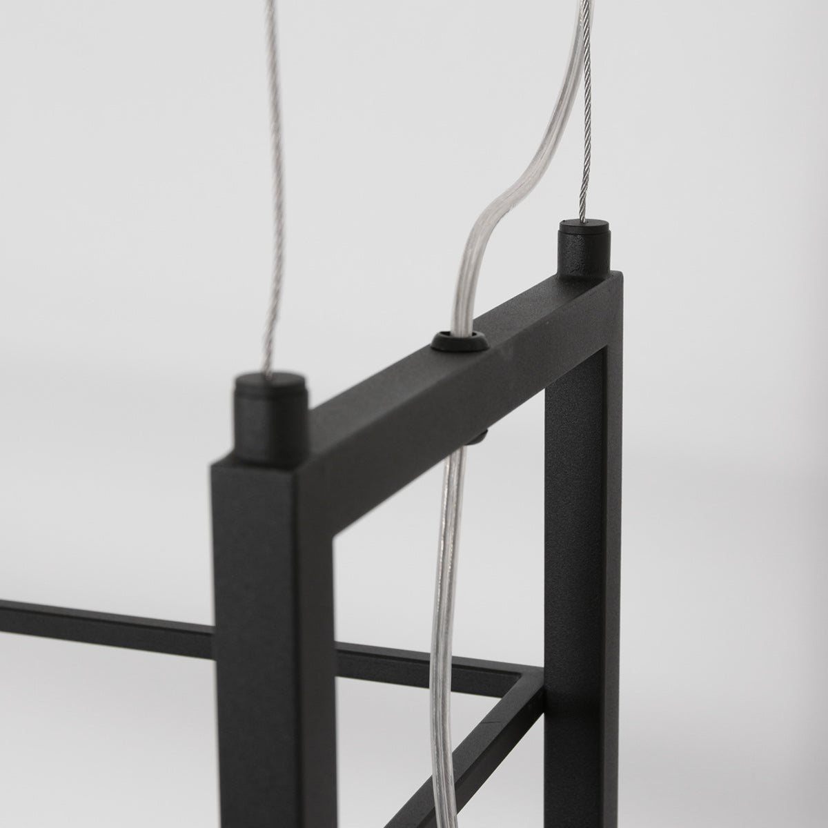 Hanglamp Tor 3298ZW – zwarte designlamp met plateau en LED