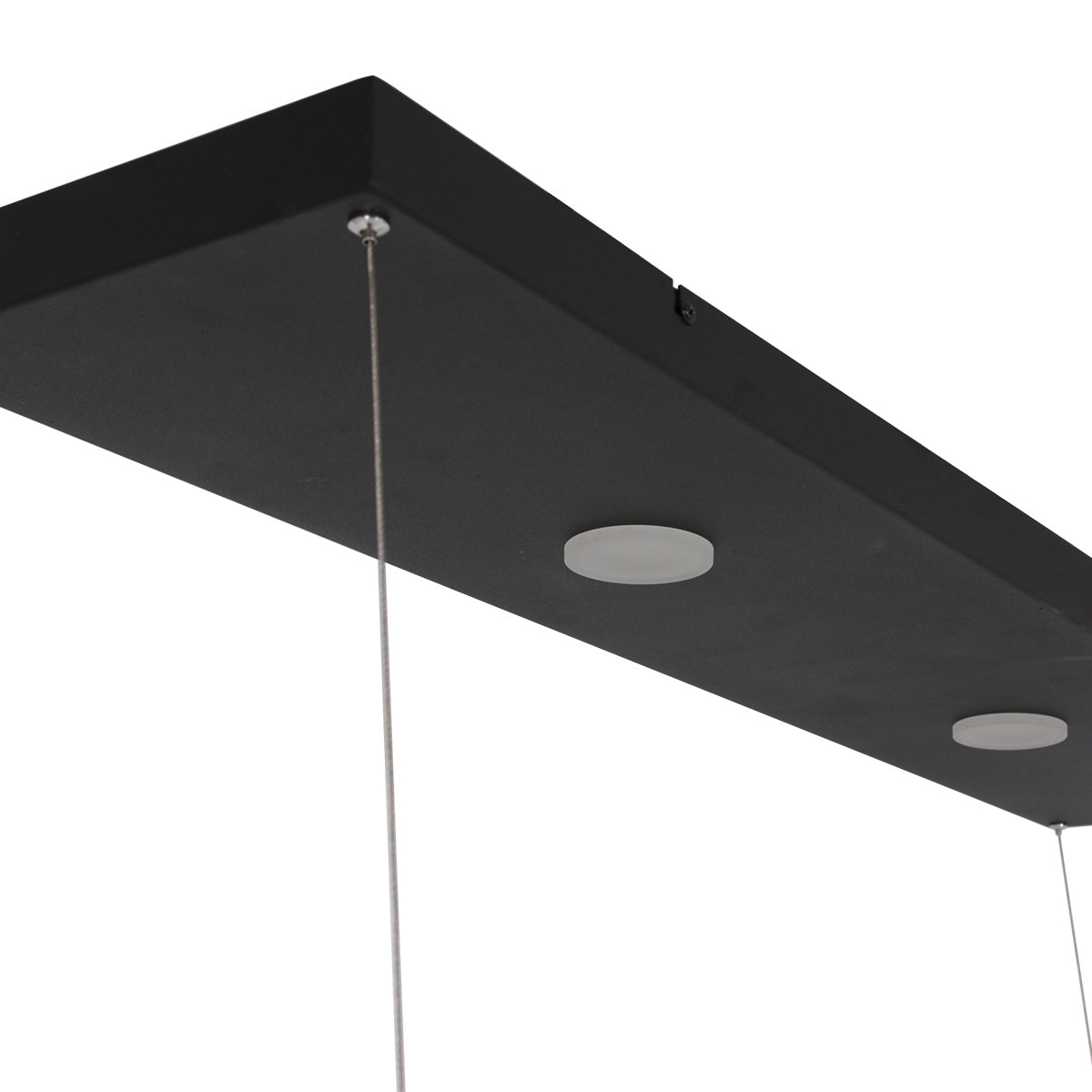 Hanglamp Tor 3298ZW – zwarte designlamp met plateau en LED