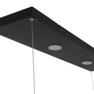 Hanglamp Tor 3298ZW – zwarte designlamp met plateau en LED