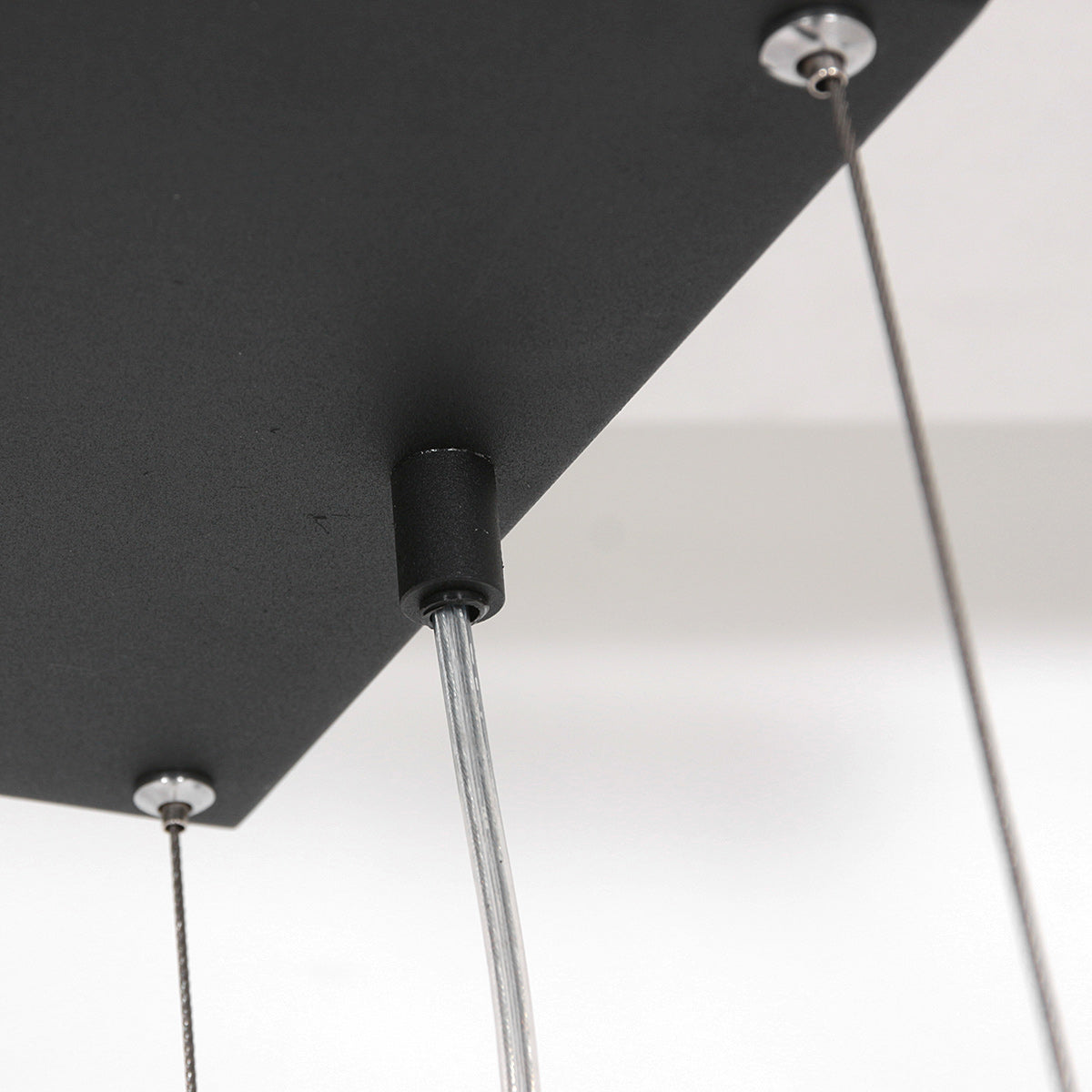 Hanglamp Tor 3298ZW – zwarte designlamp met plateau en LED