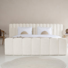 Designbed Adore Chique 160x200 Beige - Zonder Matras
