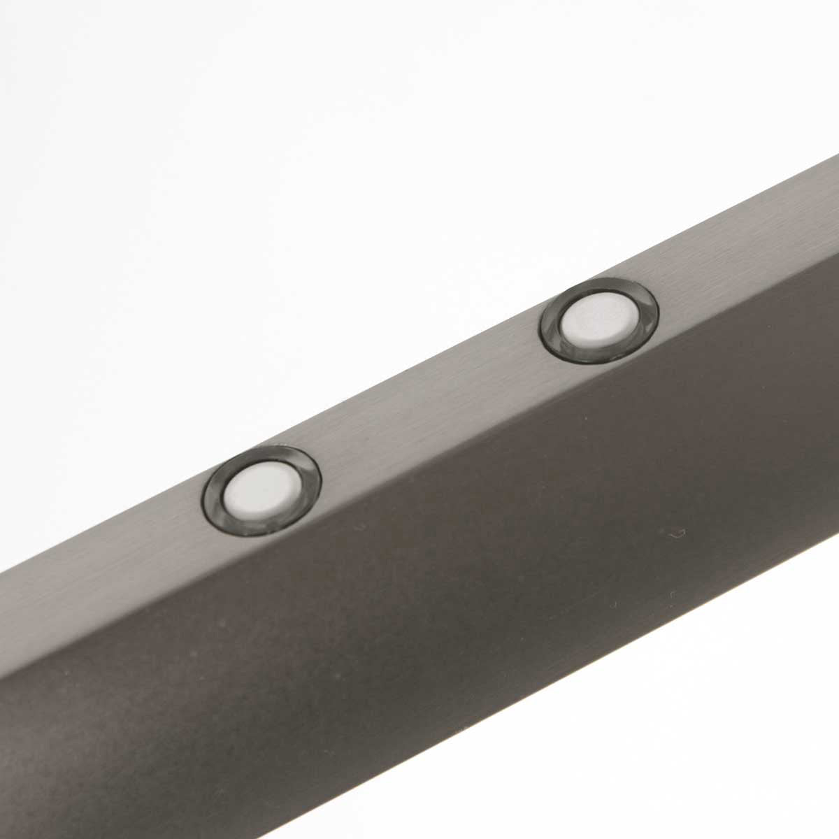 Hanglamp Profilo 3317ST staal 115 cm breed 1700 lumen
