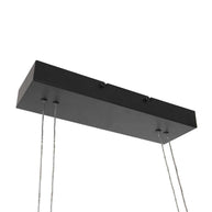 Hanglamp Profilo 3317ZW zwart, 115 cm breed, 1700 lumen