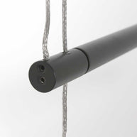 Hanglamp Profilo 3317ZW zwart, 115 cm breed, 1700 lumen