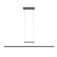 Hanglamp Profilo 3317ZW zwart, 115 cm breed, 1700 lumen