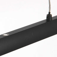 Hanglamp Profilo 3318ZW zwart 150 cm breed 2100 lumen
