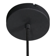 Hanglamp Flinter 3329E Stijlvol Houtmotief met Warme Gouden Binnenkant