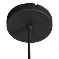 Hanglamp Flinter 3329E Stijlvol Houtmotief met Warme Gouden Binnenkant