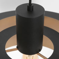 Zwarte hanglamp Flinter 3329ZW – uniek design met luxueuze uitstraling