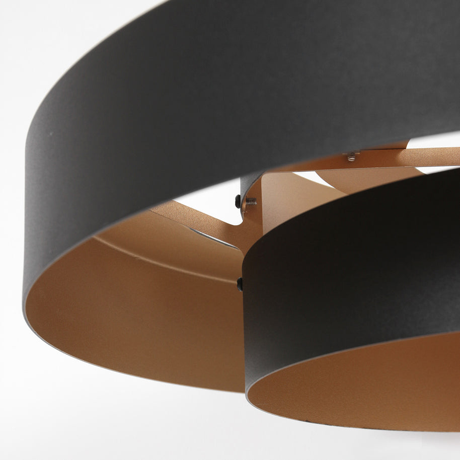 Zwarte hanglamp Flinter 3329ZW – uniek design met luxueuze uitstraling