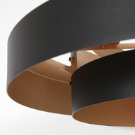 Zwarte hanglamp Flinter 3329ZW – uniek design met luxueuze uitstraling