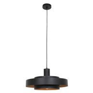 Zwarte hanglamp Flinter 3329ZW – uniek design met luxueuze uitstraling
