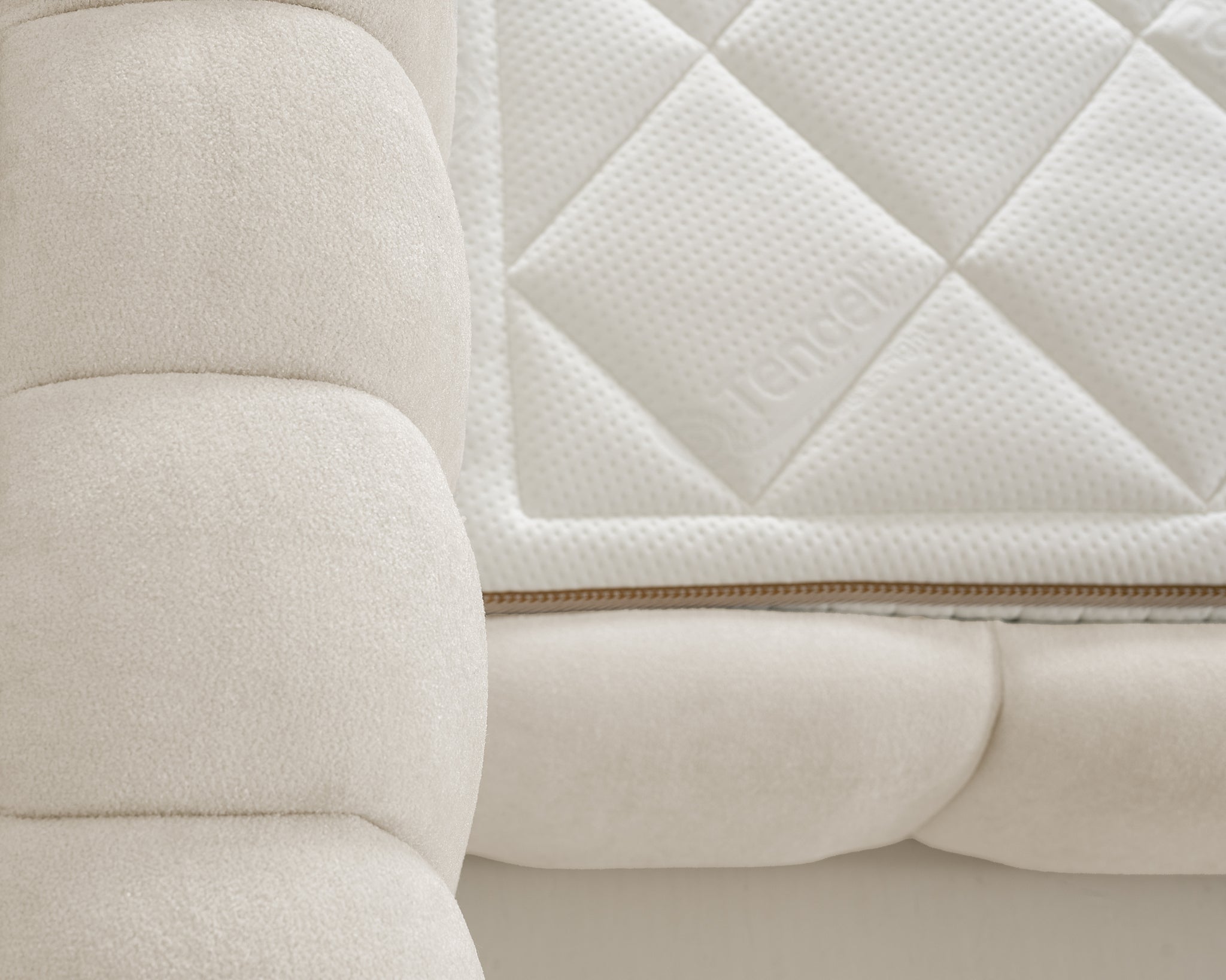 Designbed Adore Chique 160x200 Beige - Met Matras