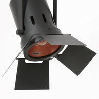 Hanglamp Carré 3379ZW – zwarte industriële lamp met E27