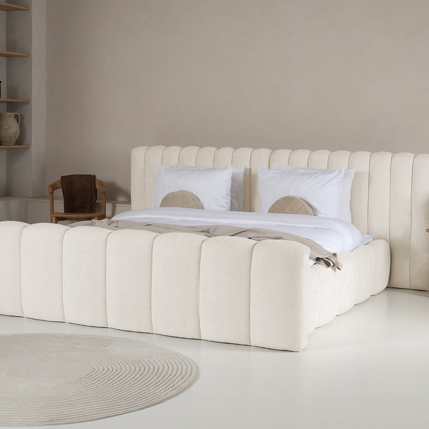 Designbed Adore Chique 180x200 Beige - Met Matras