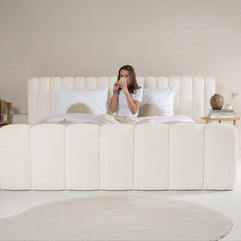Designbed Adore Chique 180x200 Beige - Met Matras