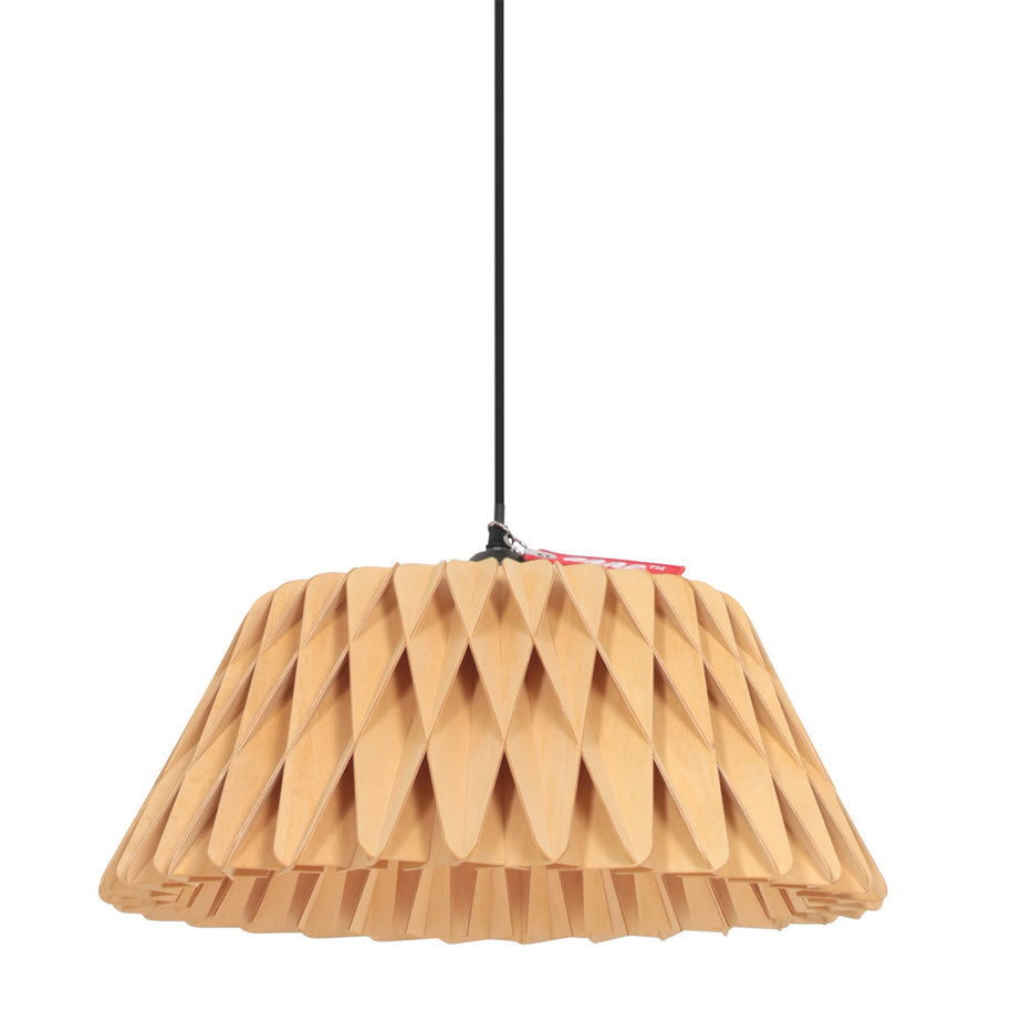 Blankhouten hanglamp Maze 3490E 46 cm