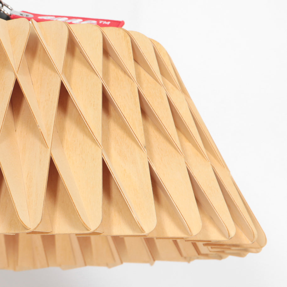 Blankhouten hanglamp Maze 3490E 46 cm