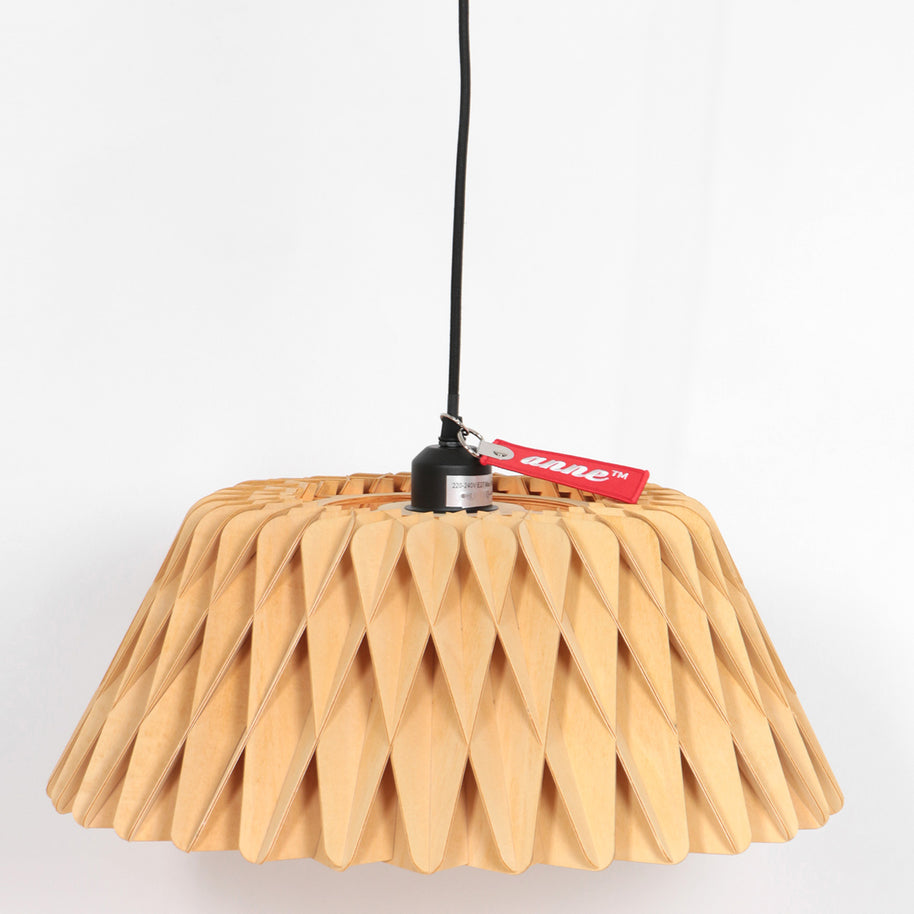 Blankhouten hanglamp Maze 3490E 46 cm
