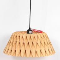 Blankhouten hanglamp Maze 3490E 46 cm