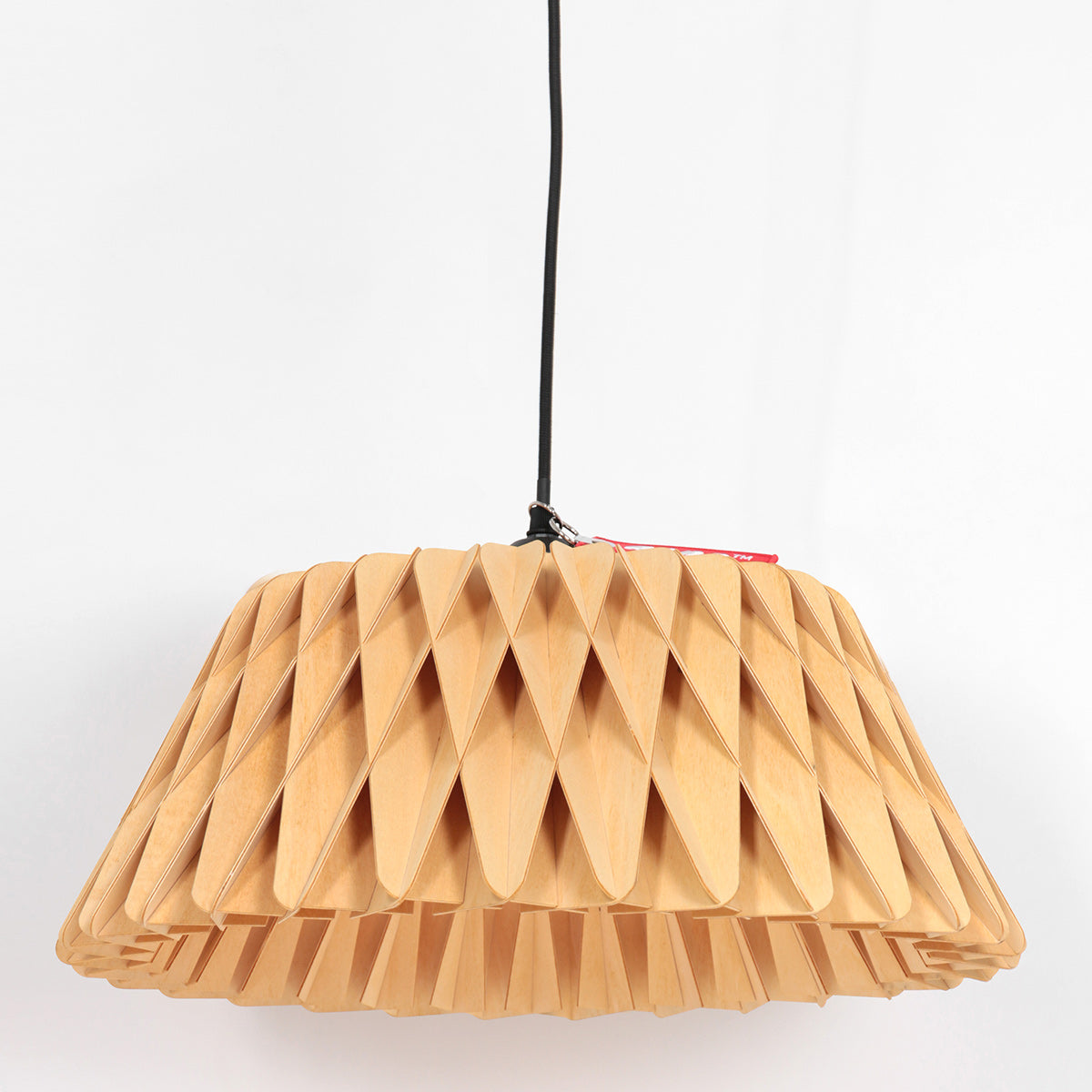 Blankhouten hanglamp Maze 3490E 46 cm