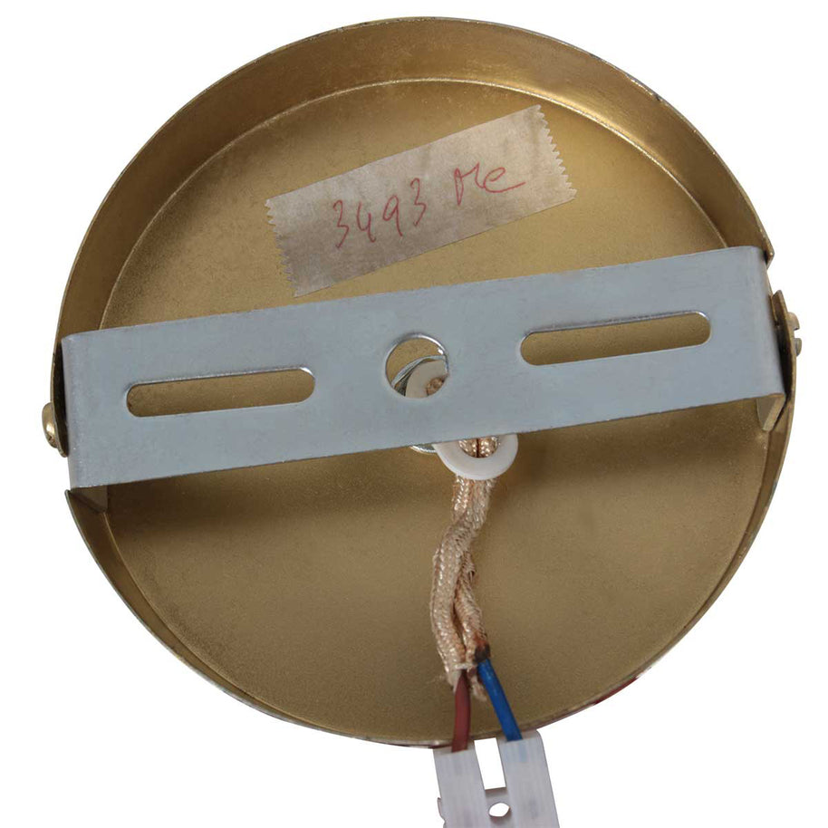Hanglamp Grazio Glas 3493ME Messing met E14-fitting