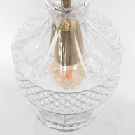 Hanglamp Grazio Glass 3494ME messing met E14-fitting