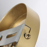 Hanglamp Grazio Glass 3494ME messing met E14-fitting