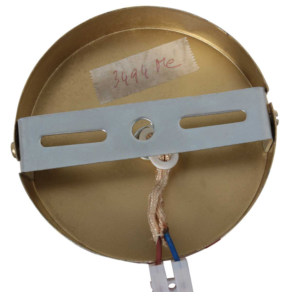 Hanglamp Grazio Glass 3494ME messing met E14-fitting