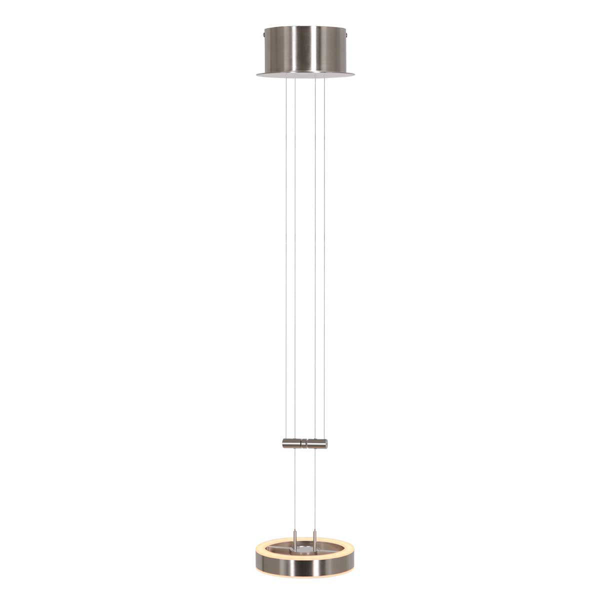 Hanglamp Piola 3500ST staal in hoogte verstelbaar