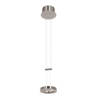 Hanglamp Piola 3500ST staal in hoogte verstelbaar