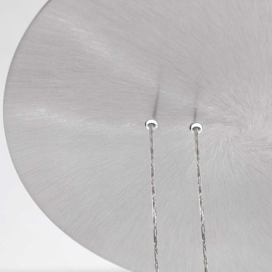 Hanglamp Piola 3500ST staal in hoogte verstelbaar