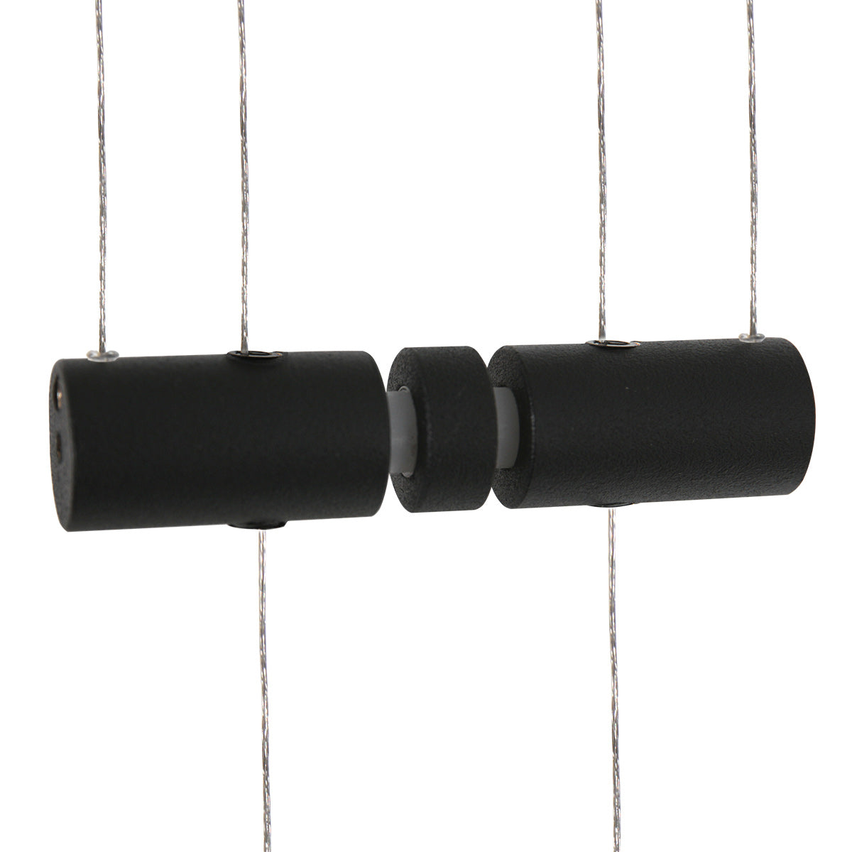 Hanglamp Piola 3501ZW Zwart 3 lichts