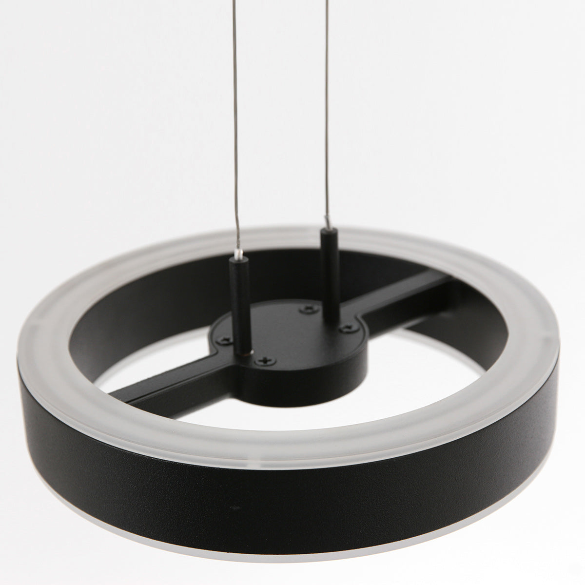 Hanglamp Piola 3501ZW Zwart 3 lichts