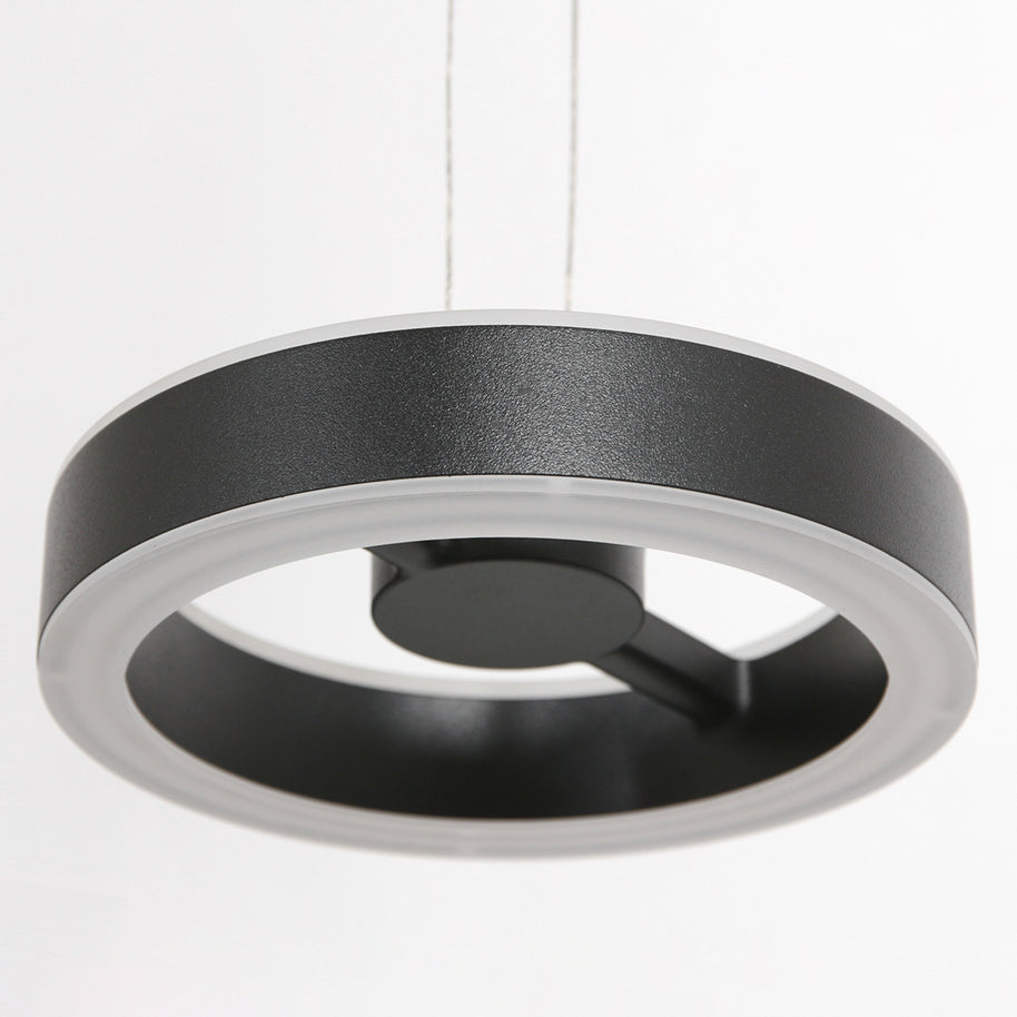 Hanglamp Piola 3501ZW Zwart 3 lichts