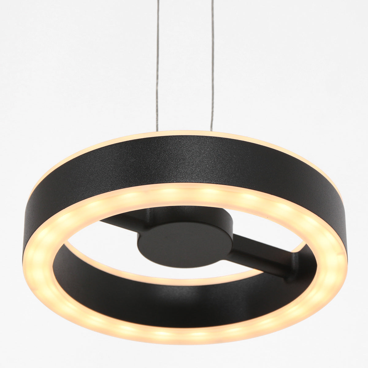 Hanglamp Piola 3501ZW Zwart 3 lichts