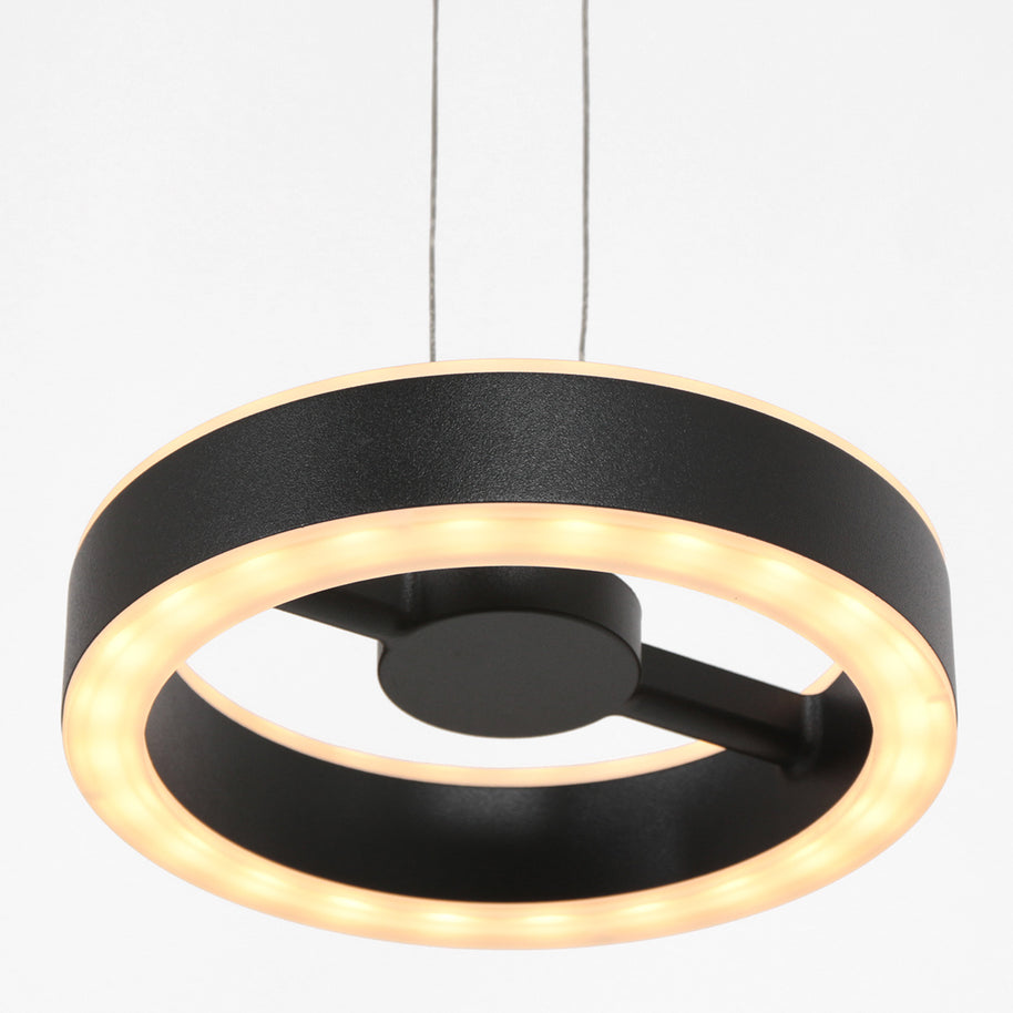Hanglamp Piola 3501ZW Zwart 3 lichts