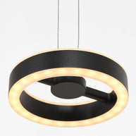 Hanglamp Piola 3501ZW Zwart 3 lichts