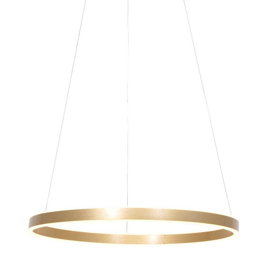 Hanglamp Ringlux 3502GO goudkleurige LED-ringlamp Ø60 cm