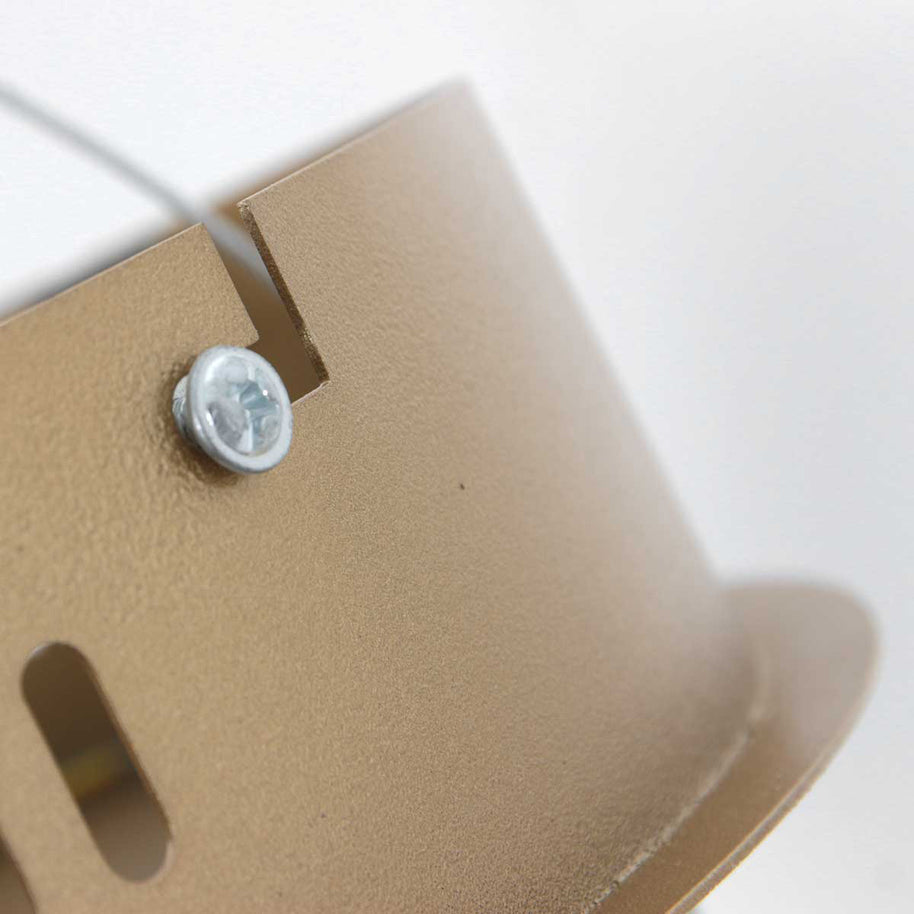 Hanglamp Ringlux 3502GO goudkleurige LED-ringlamp Ø60 cm